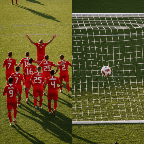 Canada struck at the death and justified the 1-0 with more depth