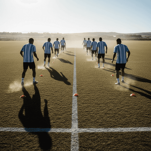 Argentina wraps up preparations before clash with Austria